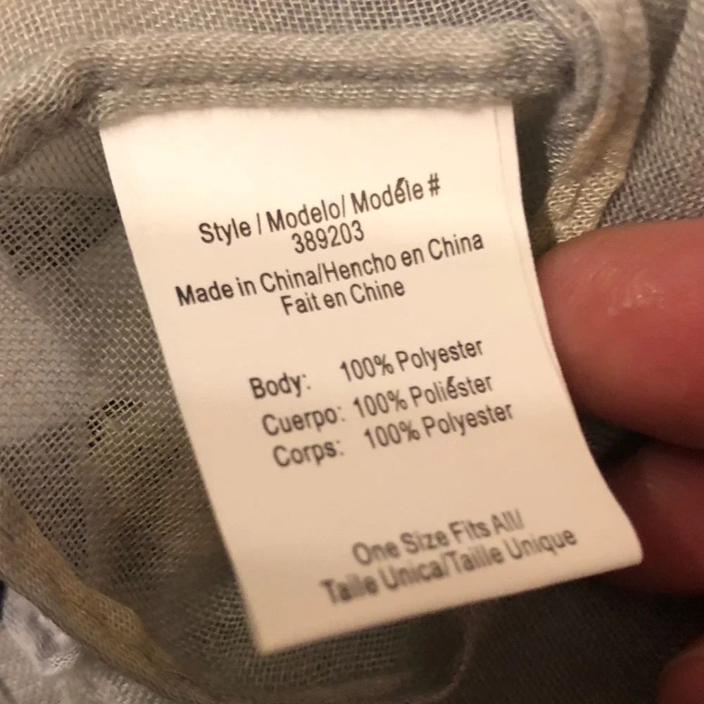 Snowman Print Gray Infinity Scarf